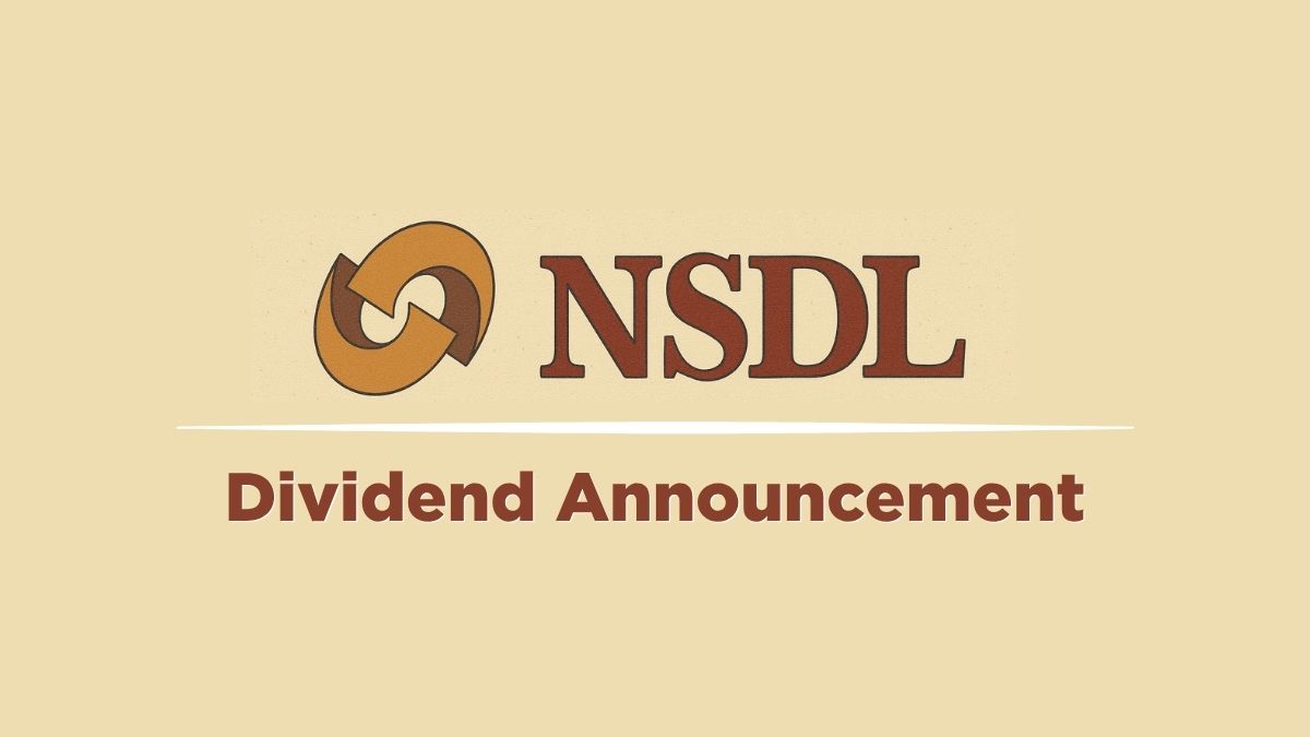 NSDL dividend 2026 announcement in Q4 results April 30